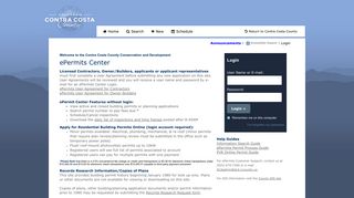 Contra Costa County - Online Portal
