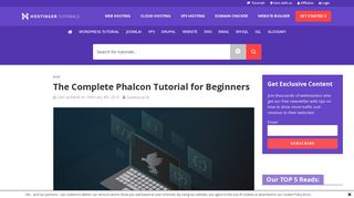 The Complete Phalcon Tutorial for Beginners - Hostinger
