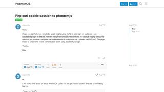 Php curl cookie session to phantomjs - General - PhantomJS