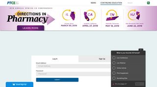 Login | PTCE - Pharmacy Times Continuing Education