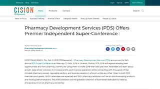 Pharmacy Development Services (PDS) Offers Premier Independent ...