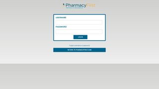 PharmacyFirst - Login