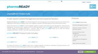 pharmaREADY Product Suite