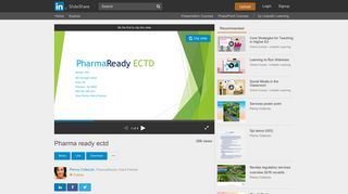 Pharma ready ectd - SlideShare