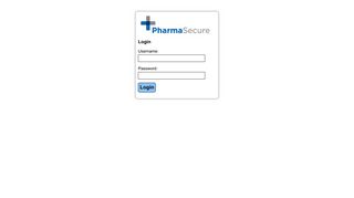 Login - PharmaSecure