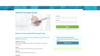 Web TPA Provider - Healthx
