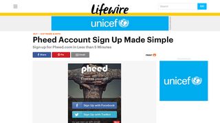 Pheed Account Sign Up Made Simple - Lifewire