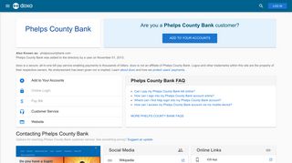 Phelps County Bank: Login, Bill Pay, Customer Service and Care Sign-In