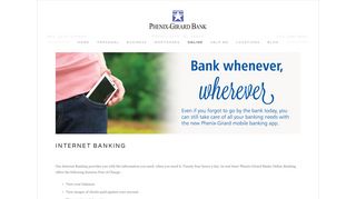 Internet Banking — Phenix-Girard Bank