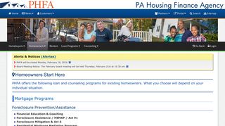 HomeOWNERS Start Here | PHFA Homeowner Assistance