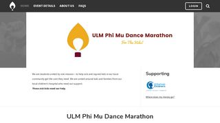 ULM Phi Mu Dance Marathon - Miracle Network - Dance Marathon