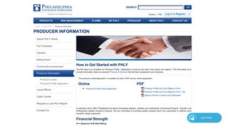 Producer Information - Philadelphia Insurance Companies
