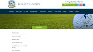 Members - Phillip Island Golf Club