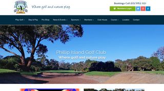 Phillip Island Golf Club: Home
