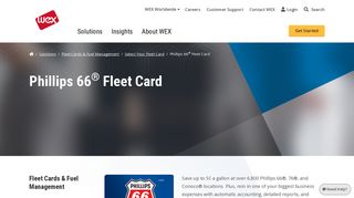 Phillips 66® Fleet Card | Fleet Cards & Fuel Management | Solutions ...