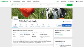 Working at Phillips Pet Food & Supplies | Glassdoor