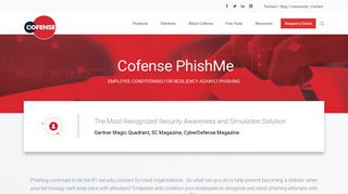 Cofense PhishMe | Simulated Phishing Training