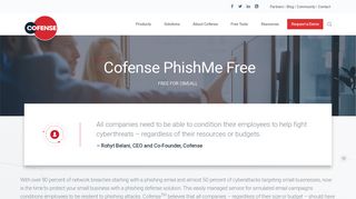 PhishMe Free | Simulated Phishing Training - Cofense