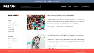 Professional Photoshop & Lightroom Tutorials for All Levels - Phlearn