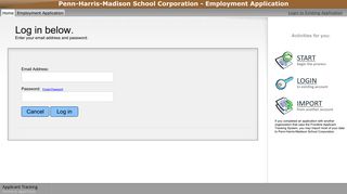 Penn-Harris-Madison School Corporation - Employment Application