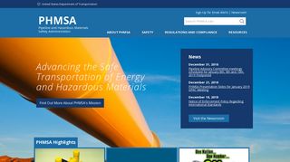 PHMSA | Pipeline and Hazardous Materials Safety Administration