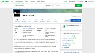Working at Phocas Software | Glassdoor