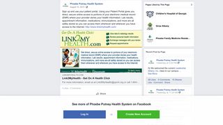 Sign up and use your patient portal.... - Phoebe Putney Health ...