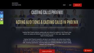 Acting Auditions and Casting Calls in Phoenix