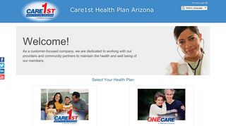 Care1st Health Plan Arizona and ONECare Medicare Health Plan