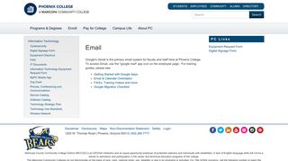 Email | Phoenix College