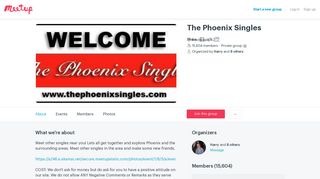 The Phoenix Singles (Scottsdale, AZ) | Meetup