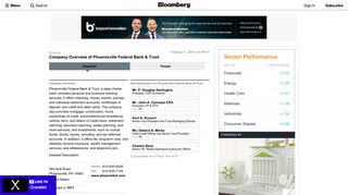 Phoenixville Federal Bank & Trust: Private Company Information ...