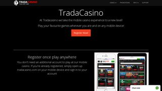 Mobile phone casino | TradaCasino.com