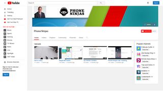 Phone Ninjas - YouTube