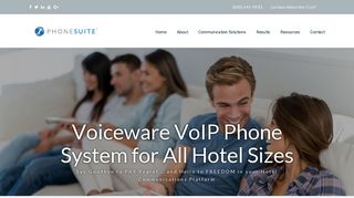 Phonesuite Voiceware Hotel Communications Platform - no PBX ...