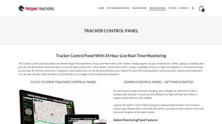 Tracker Control Panel