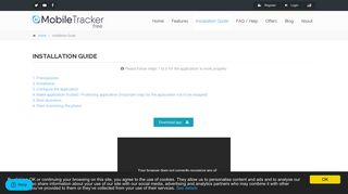Installation Guide | Mobile Tracker Free