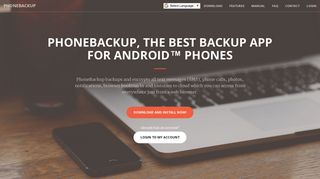 Home - PhoneBackup for Android™