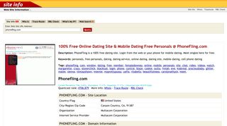 Phonefling.com: 100% Free Online Dating Site & Mobile Dating Free ...