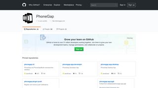 PhoneGap · GitHub