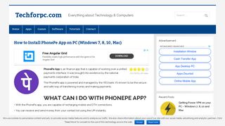 How to Install PhonePe App on PC (Windows 7, 8, 10, Mac ...