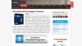 Review of PhoneSheriff : Cell Phone Parental Control | 2018 ...