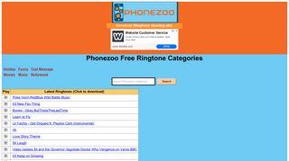 Phonezoo Free Ringtones -Music, Disney, Star Wars, country ...