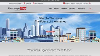Phonoscope Fiber | Gigabit Fiber Residential Internet Service in Houston