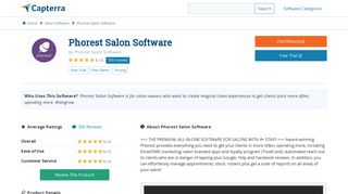 Phorest Salon Software Reviews and Pricing - 2019 - Capterra