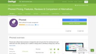 Phorest Pricing, Features, Reviews & Comparison of Alternatives ...