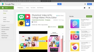 PhotoGrid: Video & Pic Collage Maker, Photo Editor - Apps on Google ...