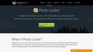 Photo Locker - NewSoftwares.net