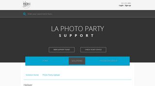 Helper : LA Photo Party Support