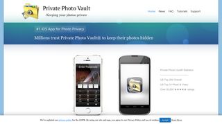 Private Photo Vault | #1 iOS Photo Privacy App | Now on Android